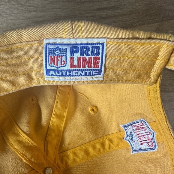 Logo Athletic Yellow Cap with Adjustable Strap - Picture 10 of 10